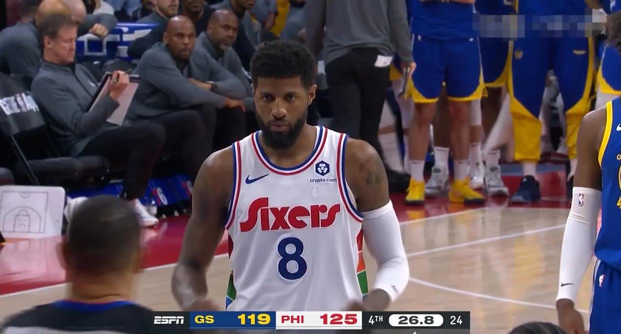 意大利男篮血洗勇士，乔治三分雨点燃全场