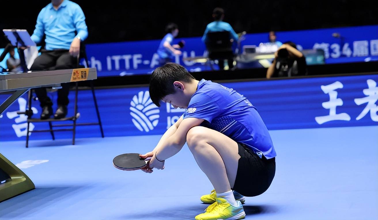 瑞典乒乓球队力克英国乒乓球队，张继科关键制胜