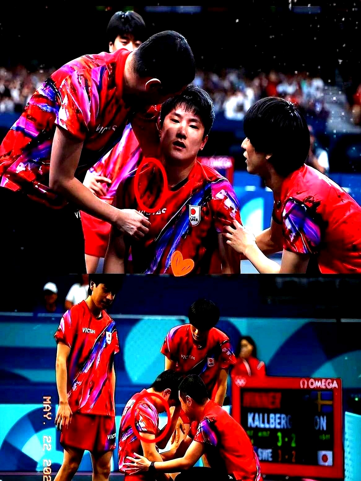 关于日本乒乓球队险胜德国乒乓球队，张本智和打破历史纪录的信息